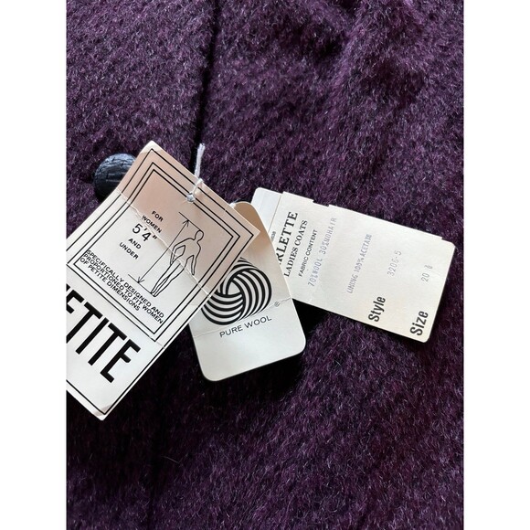 A. Sachs for Perlette vintage coat size 20 Petite - Picture 3 of 12